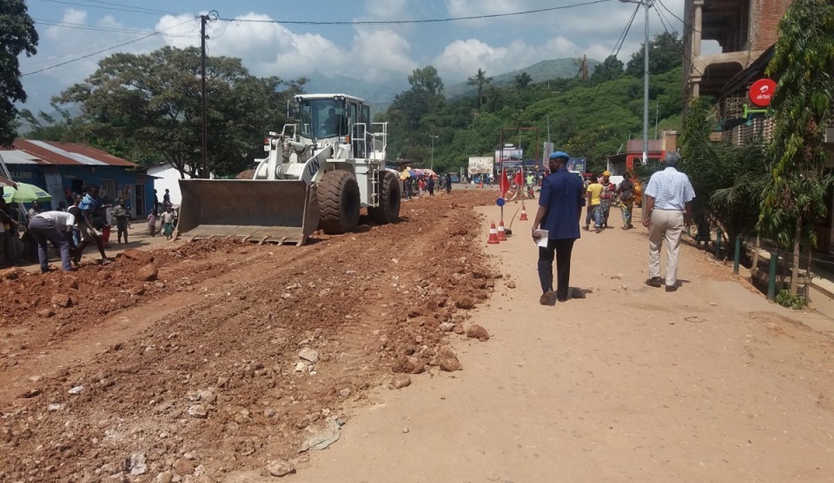 La Monusco réhabilite le tronçon routier entre le Burundi et la RDC à Uvira  
