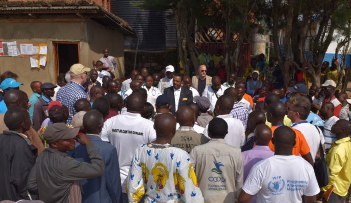 Le Coordonnateur Résident De L’action Humanitaire En Ituri Pour évaluer ...