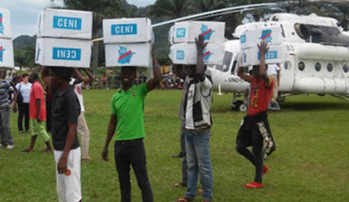 RDC : la MONUSCO a déployé au total 3 900 tonnes du matériel électoral pour la CENI