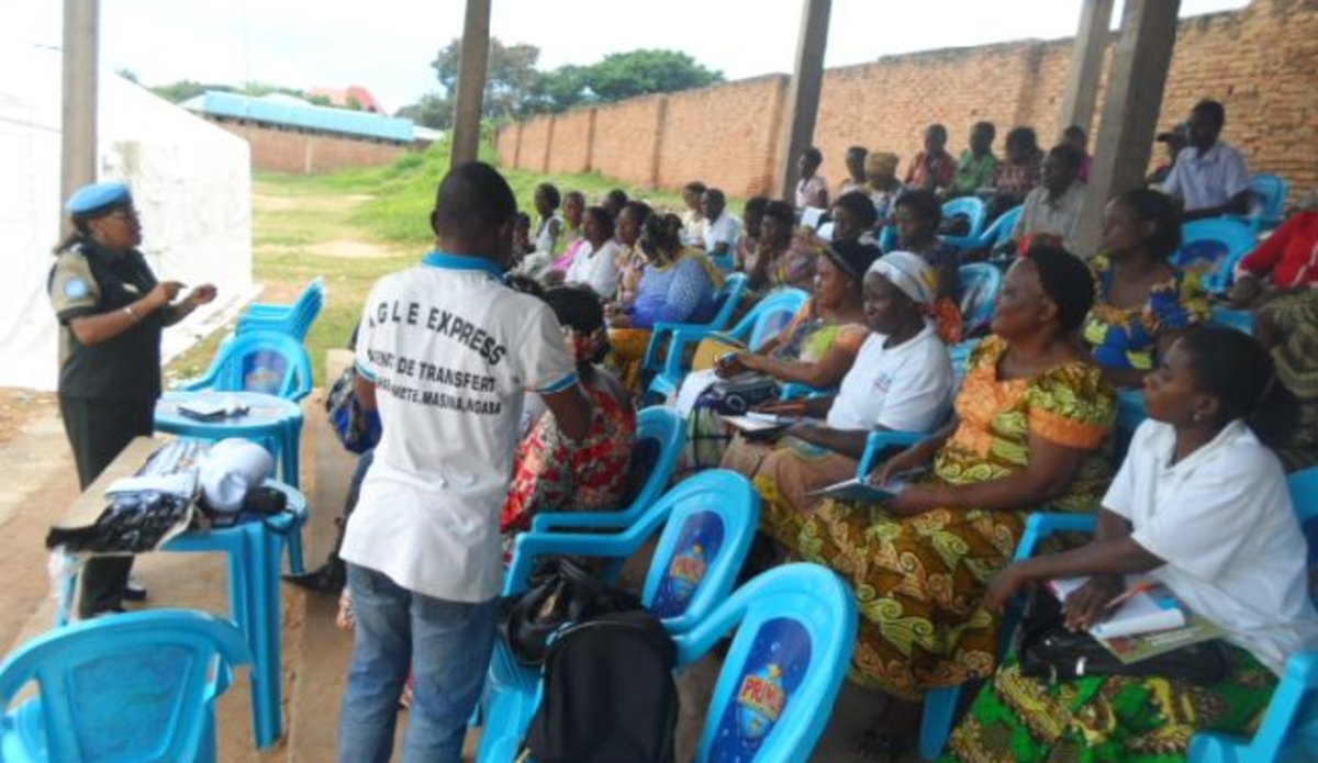 MONUSCO-Uvira educates women about their rights 