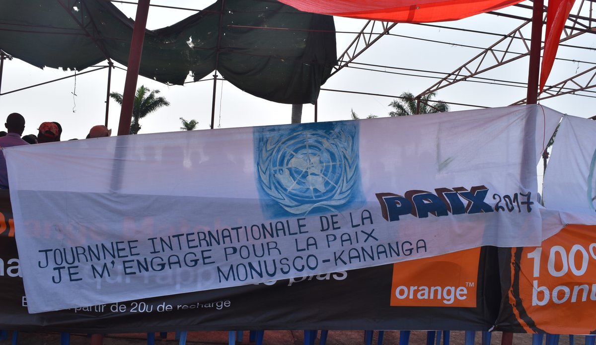 Kananga makes its commitment for Peace