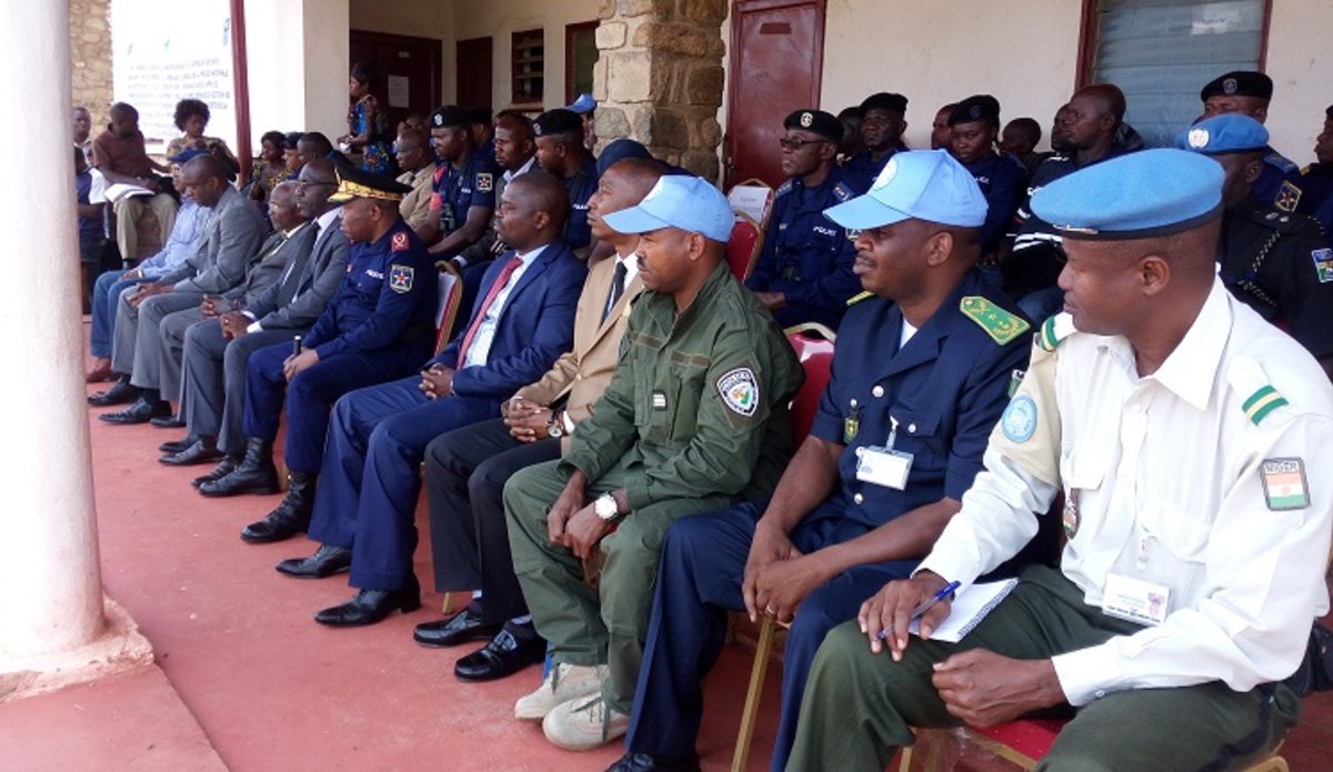 Le Pnud finance la formation de 40 nouveaux policiers de proximité, avec l’appui de la MONUSCO