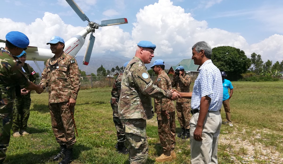 Uvira, Sud Kivu : Le conseiller militaire adjoint des Nations Unies visite Uvira