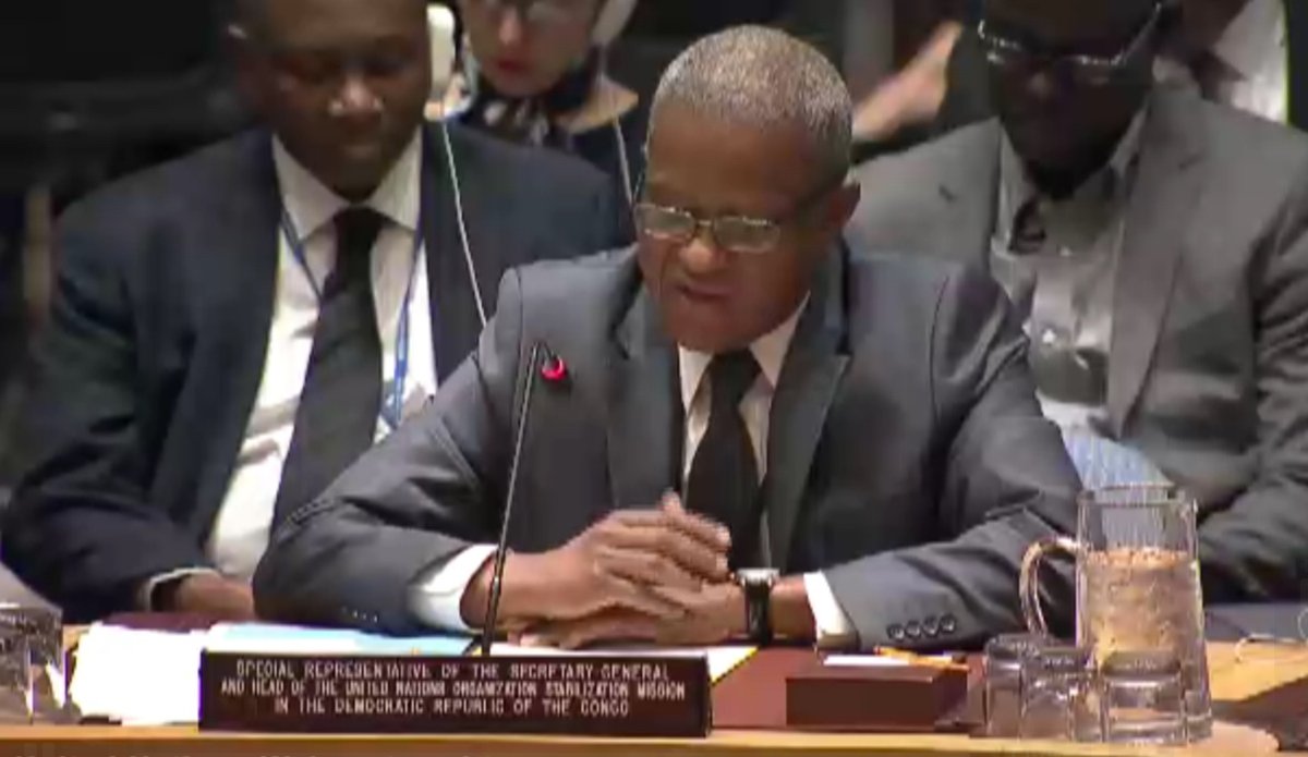 Déclaration du Chef de la MONUSCO, Maman Sidikou, devant le Conseil de sécurité de l’ONU