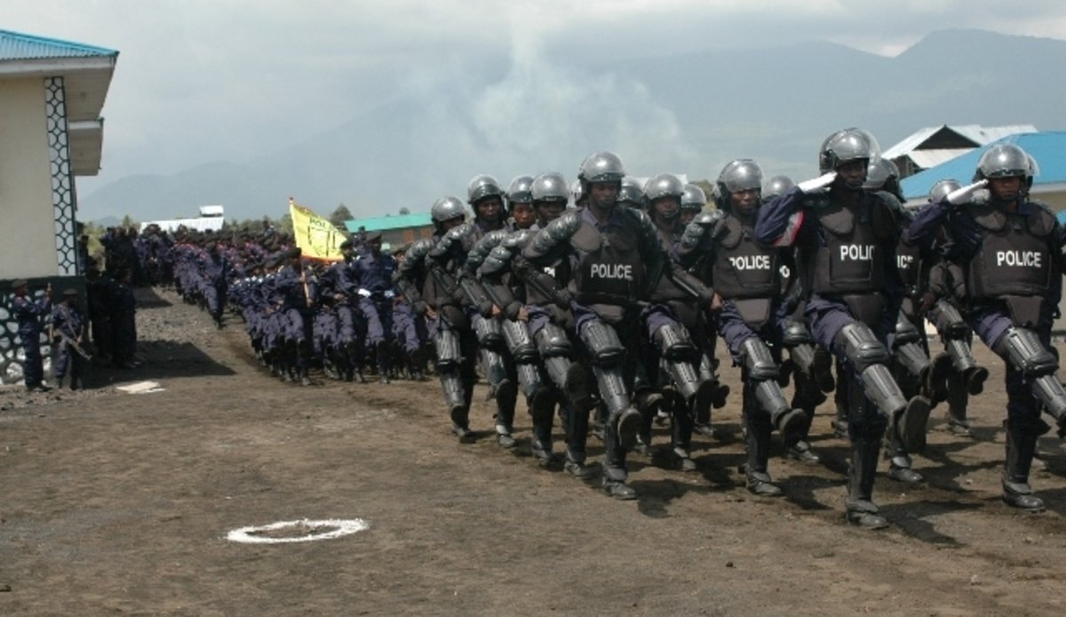 Fin de formation de longue durée de 298 policiers congolais  MONUSCO
