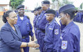 Sud Kivu: 40 policiers formés à Bukavu sur la sécurisation des centres de négoce 