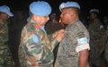 Indonesian and Guatemalan Peacekeepers Decorated with the UN Medal 
