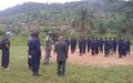 La police Monusco forme la PNC de Pinga