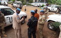 Le Commissaire de police de la MONUSCO, le General AWALE ABDOUNASIR sur le terrain dans le Kivu
