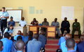 Formation de policiers congolais sur la sécurisation du processus électoral