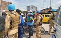 UN Police patrol team raise young people’s awareness about MONUSCO's mandate
