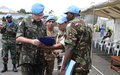 Le nouveau commandant de la Force de la MONUSCO en déplacement à Goma