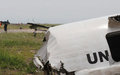 Le Chef de la MONUSCO visite les lieux du crash de l’avion de l’ONU