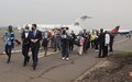 Une délégation de représentants de missions permanentes auprès de l'ONU en visite au Nord-Kivu