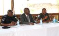 Embargo sur les armes, plan de retrait, «inefficacité» au front : les jeunes débattent avec le leadership de la MONUSCO à Beni