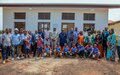 Ituri : le personnel des Nations Unies offre une salle de classe aux enfants vulnérables