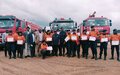 La ville de Bunia dotée d’une équipe de sapeurs-pompiers formés par la MONUSCO