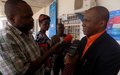 MONUSCO Director of Public Information Office meets with journalists in Kisangani 