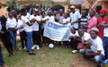 Organisation d’une tribune des artistes volontaires de Butembo sur la consolidation de la paix par un Volontaire des Nations Unies 