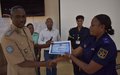 La MONUSCO forme 40 officiers de la Police nationale congolaise comme points focaux pour le genre