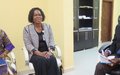 La cheffe de Bureau MONUSCO-Kisangani et le Gouverneur de la Tshopo se concertent sur la vie politique dans la province