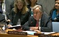 Intervention de S.E. M. António Guterres, Secrétaire général des Nations Unies, sur les Opérations de maintien de la paix des Nations Unies 