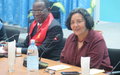Leila Zerrougui échange avec une délégation du regroupement politique AFDC-Alliés