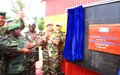 La MONUSCO reconstruit un hôpital militaire FARDC à OICHA 