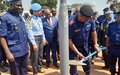 Lutte contre l’insécurité à Kalemie: la Police MONUSCO offre 50 lampadaires solaires