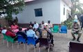 A Lodja, la MONUSCO encourage les partis politiques à mettre fin à la violence politique