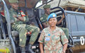 Major Thobeka Mswane, femme soldat de la paix d’origine sud-africaine, s'est engagée à faire de la RDC un endroit plus sûr pour les femmes et les enfants