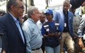 Antonio Guterres en visite à Mangina, premier foyer de l'épidémie Ebola dans l'est de la RD Congo
