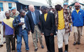 Le Représentant spécial Roger Meece au contact des réalités du Nord Kivu