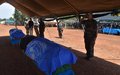 Hommage aux deux casques bleu Tanzaniens tués au combat en territoire de Béni