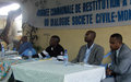 La MONUSCO met en place un réseau de dialogue avec les organisations de la société civile à Kinshasa