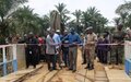 Beni : la MONUSCO finance la réhabilitation d’un pont  pour maximiser la protection des civils