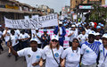 Unpol organise une marche pour célébrer la journée internationale de la femme 