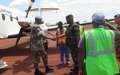 Le commandant des Forces de la MONUSCO visite Dungu