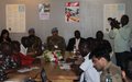 La brigade du Sud-Kivu de la MONUSCO explique son plan de déploiement aux journalistes 