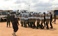 Des Casques bleus en formation à Kisangani pour le maintien de l’ordre public