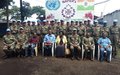 25 officiers militaires du Bataillon Indien ont reçu une formation de 5 jours sur le VIH/SIDA