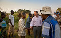 Martin Kobler en visite à Beni, Nord Kivu, en vue d’évaluer la situation sécuritaire