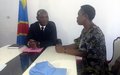 Visite de la cheffe du bureau/MONUSCO au Commissaire Spécial de la Tshopo