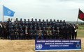 Des Casques Bleus bangladais et des Observateurs Militaires de la MONUSCO décorés à Bunia