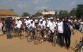 Beni: La MONUSCO organise un tour Cycliste pour le 55ème anniversaire de l'indépendance de la RDC