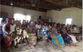 La MONUSCO sensibilise les femmes de Beni dans le processus de sécurisation