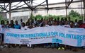 United Nations Volunteers in the DR Congo celebrate the International Volunteers Day 