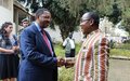 Sud-Kivu: Première visite de Mamadou Pethe Diallo, nouveau coordonnateur humanitaire de l’ONU en RDC