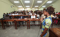 MONUSCO: Sharing Experience on Project Management with Students of the Catholic University of Congo