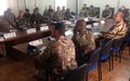 Protection des civils et questions sécuritaires au centre d’une réunion des chefs militaires de la MONUSCO